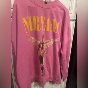 Nirvana Oversized Sweatshirt H&M XL